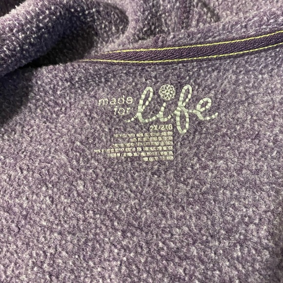 Fuchsia Puffer Vest, 1X - Picture 9 of 13